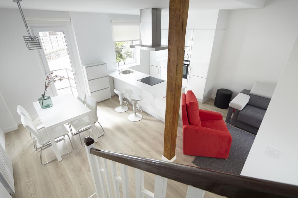 산세바스티안 Eliminar Casa Aranzazu 아파트 객실 사진